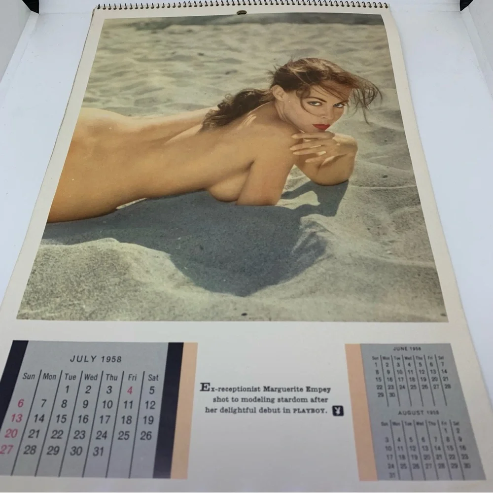 1958 Playboy Playmate Calendar !